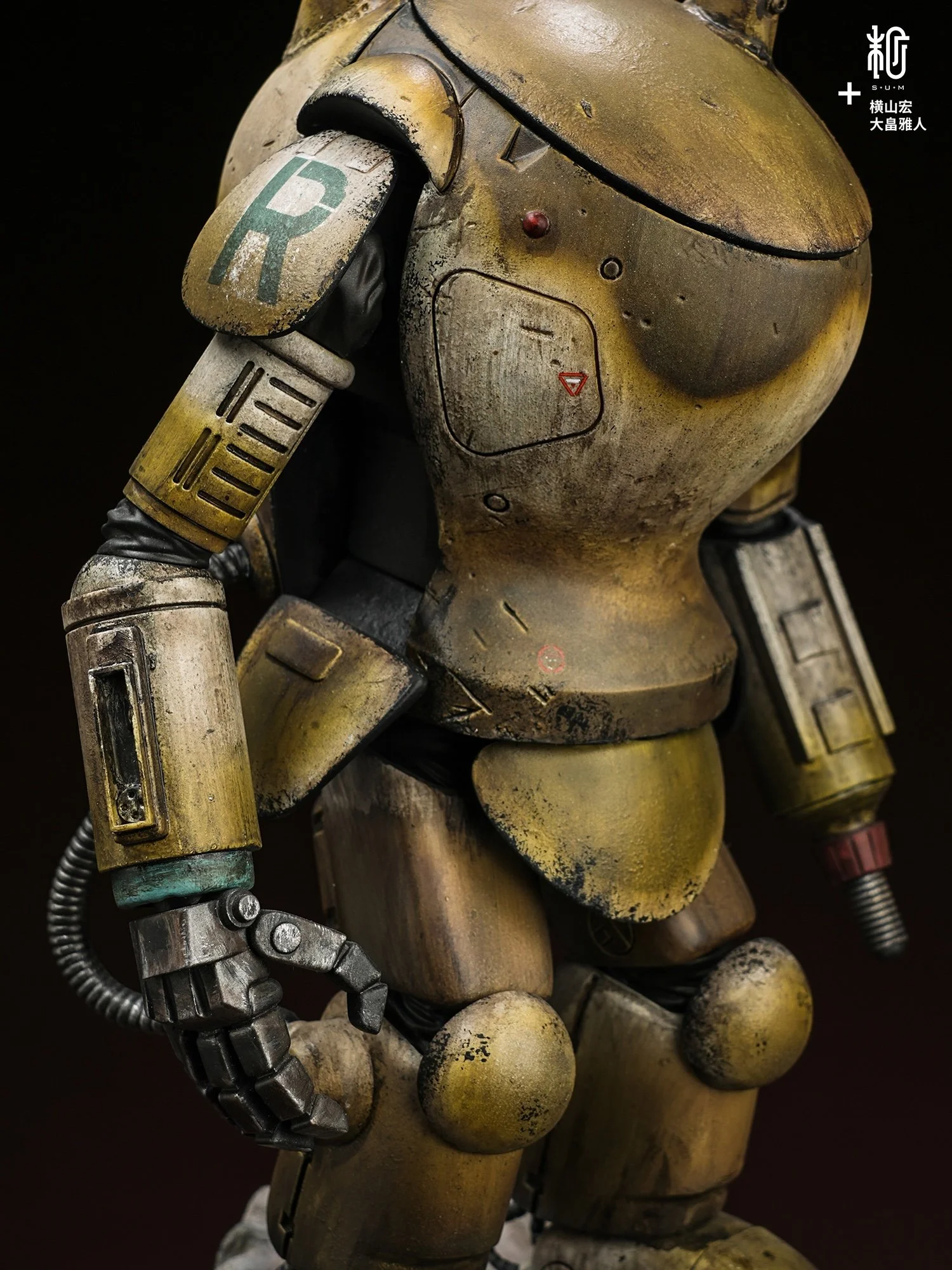 resin art collectibles toy by Kow Yokoyama 横山 宏 x Masato Ohata